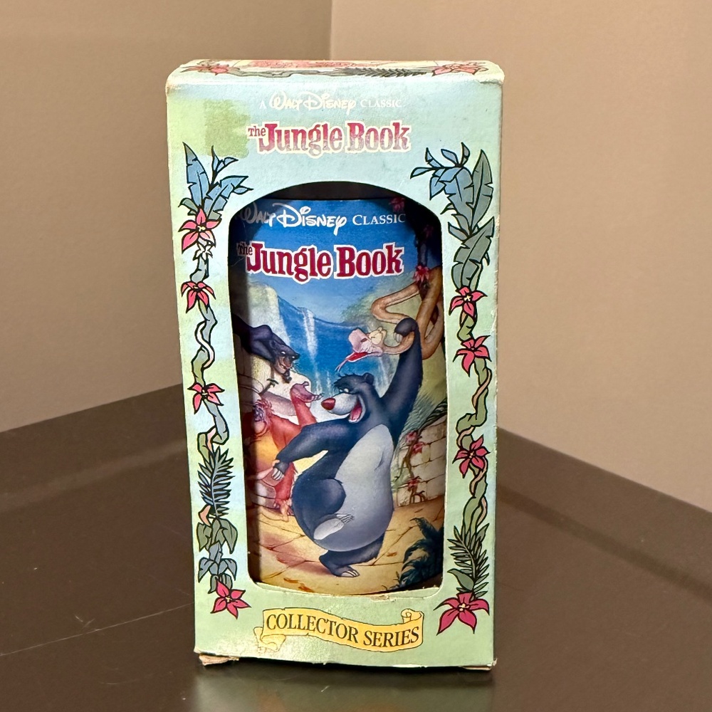 1994 The Jungle Book cup Burger King Walt Disney Collector